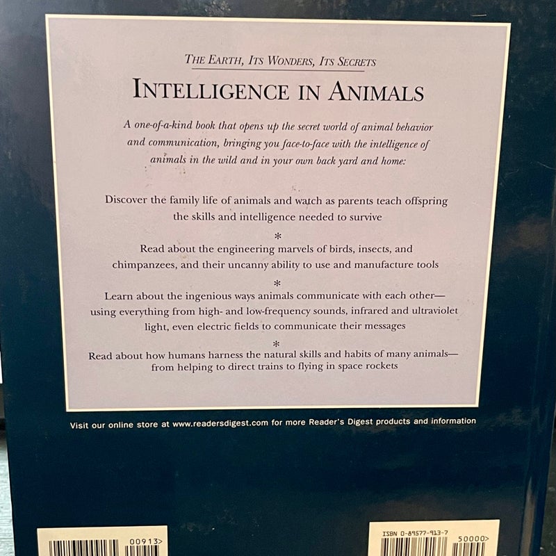 Intelligence in Animals