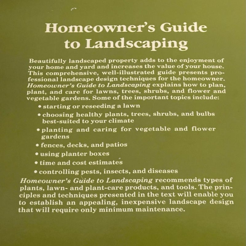 Home Appliance Repair Guide, Homeowner’s Guide to Concrete & Masonry, Homeowner’s Guide to Tools, Homeowner’s Guide to Landscaping