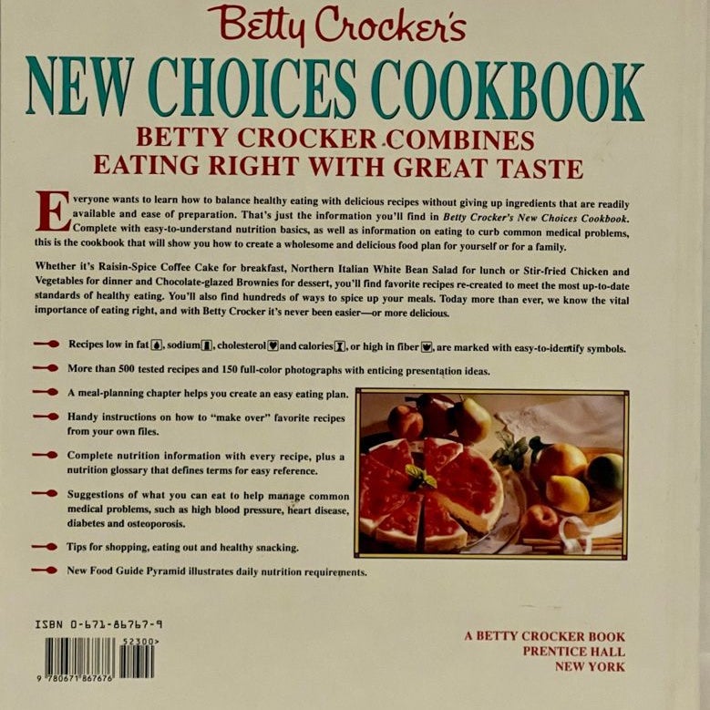 Betty Crocker's New Choices Cookbook