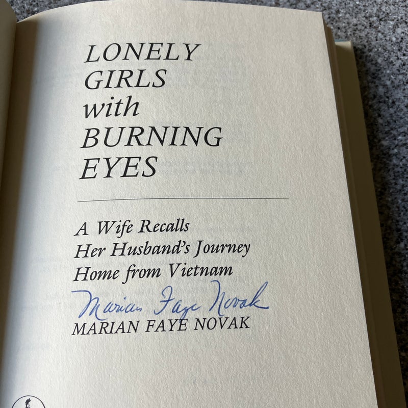 *Lonely Girls with Burning Eyes AUTOGRAPHED