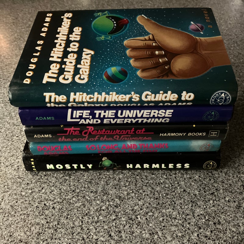 *Douglas Adams FIRST EDITION BUNDLE