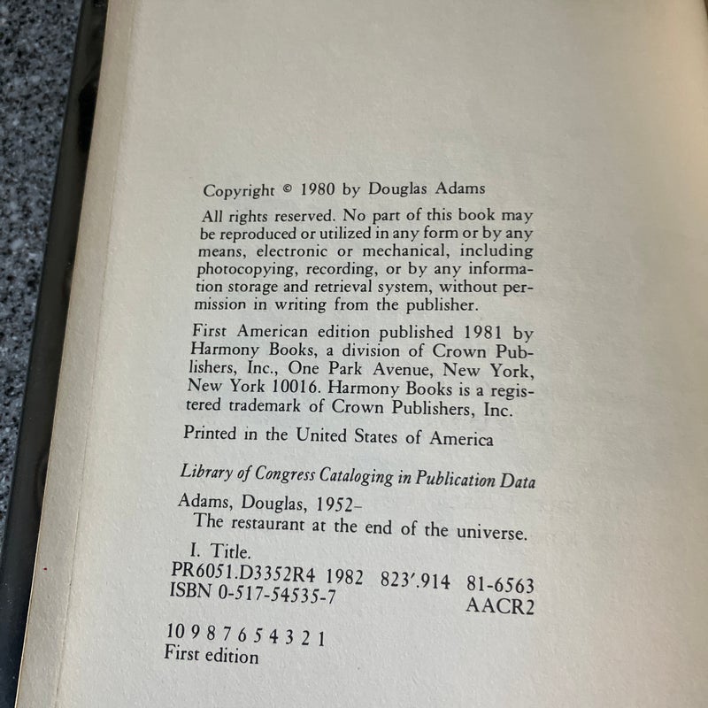 *Douglas Adams FIRST EDITION BUNDLE