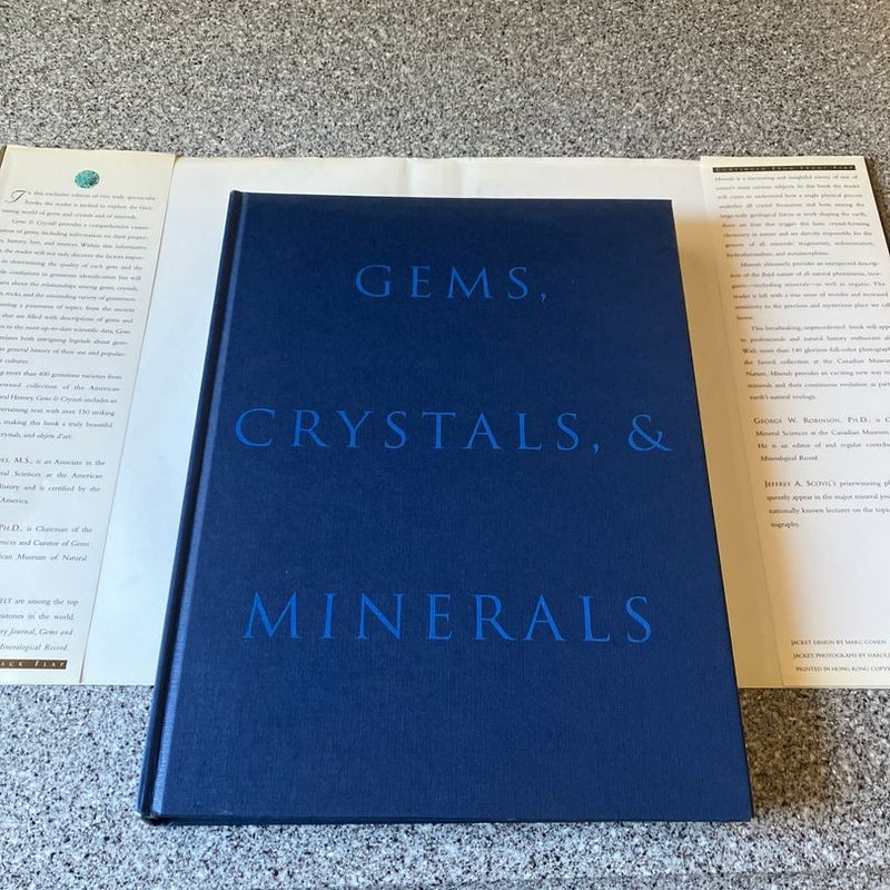 Gems, Crystals & Minerals **