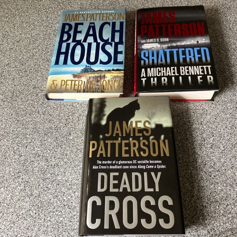 James Patterson FIRST EDITION BUNDLE 