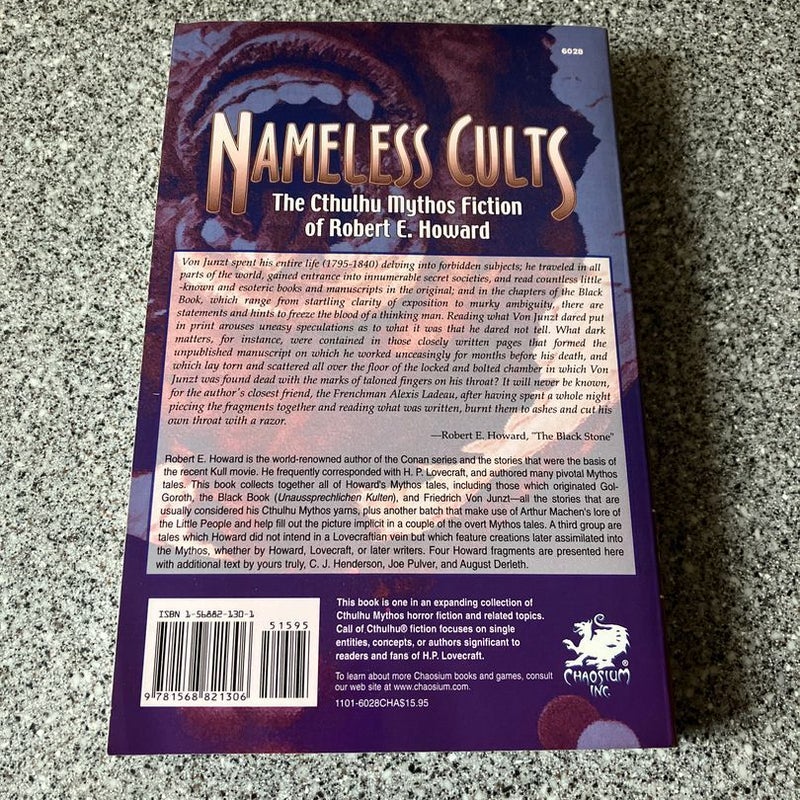 Nameless Cults  **