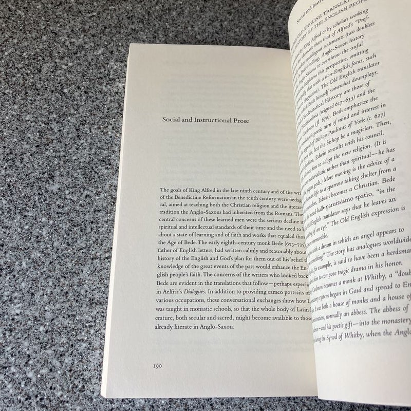 Poems and Prose from the Old English