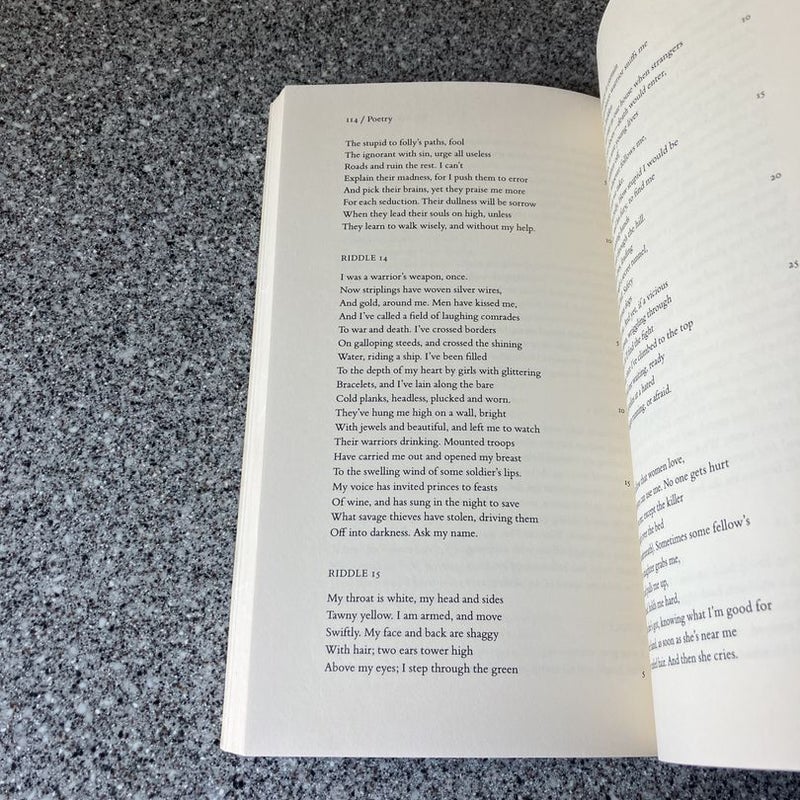 Poems and Prose from the Old English
