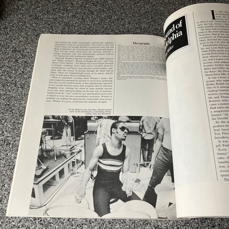 洋書 ROLLING STONE 'HISTORY OF ROCK & ROLL' The Rolling Stone Illustrated History of Rock & Roll