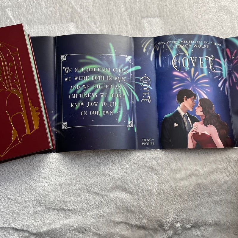 Bookish Box Crave, Crush,  Covet, Court and Fairyloot Print