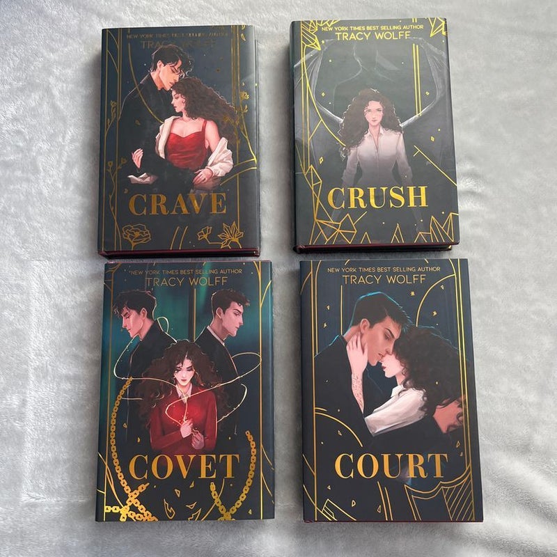 Bookish Box Crave, Crush,  Covet, Court and Fairyloot Print