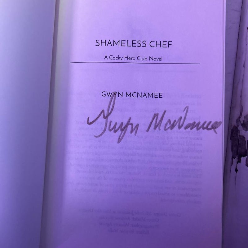 Shameless Chef (Signed)