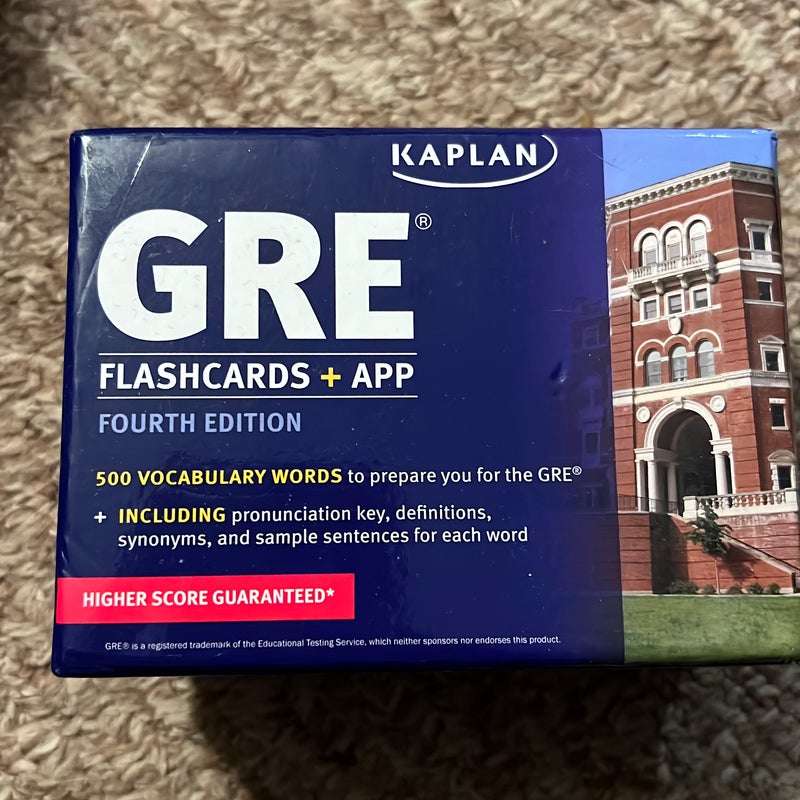 GRE Vocabulary Flashcards + App