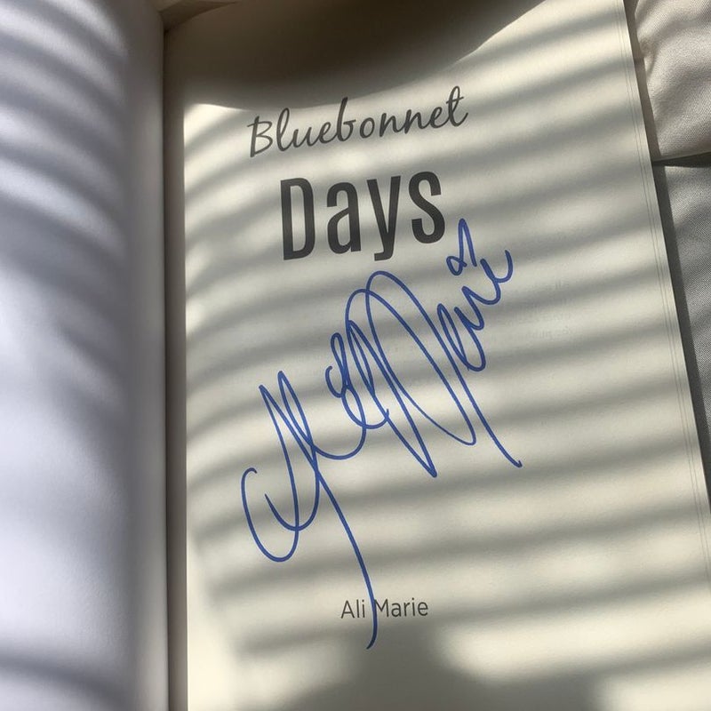 Bluebonnet Days - SIGNED