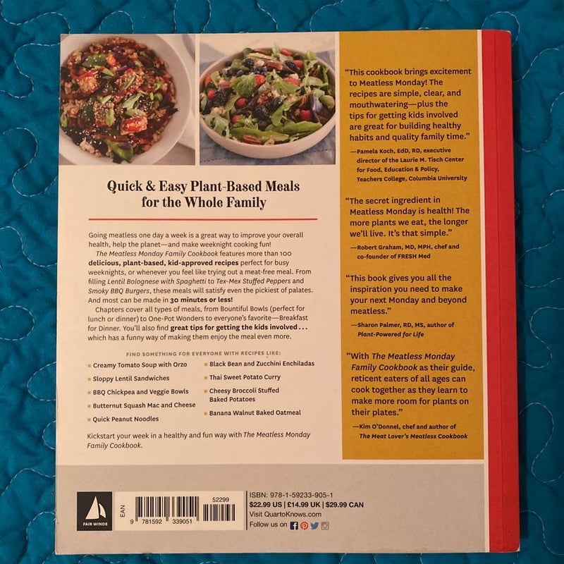 The Meatless Monday Family Cookbook