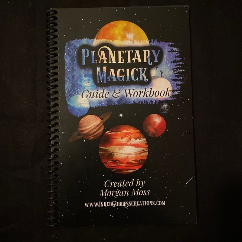 Planetary Magick Guide & Workbook 2021-2022