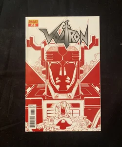 Voltron dynamite 6 Fiery Red Cover