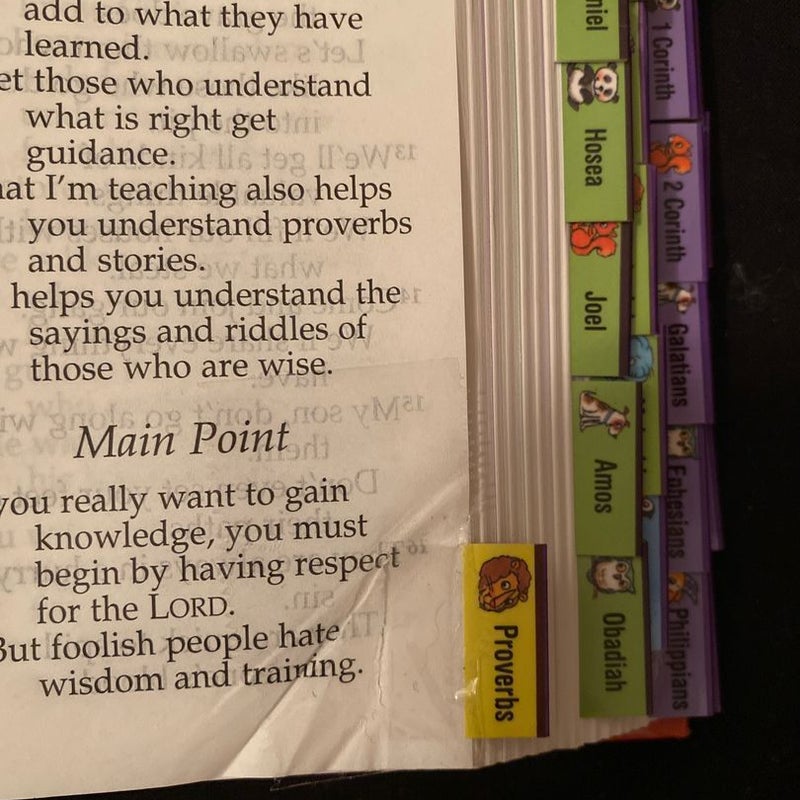 NIRV Discoverer's Bible for Early Readers with tabs
