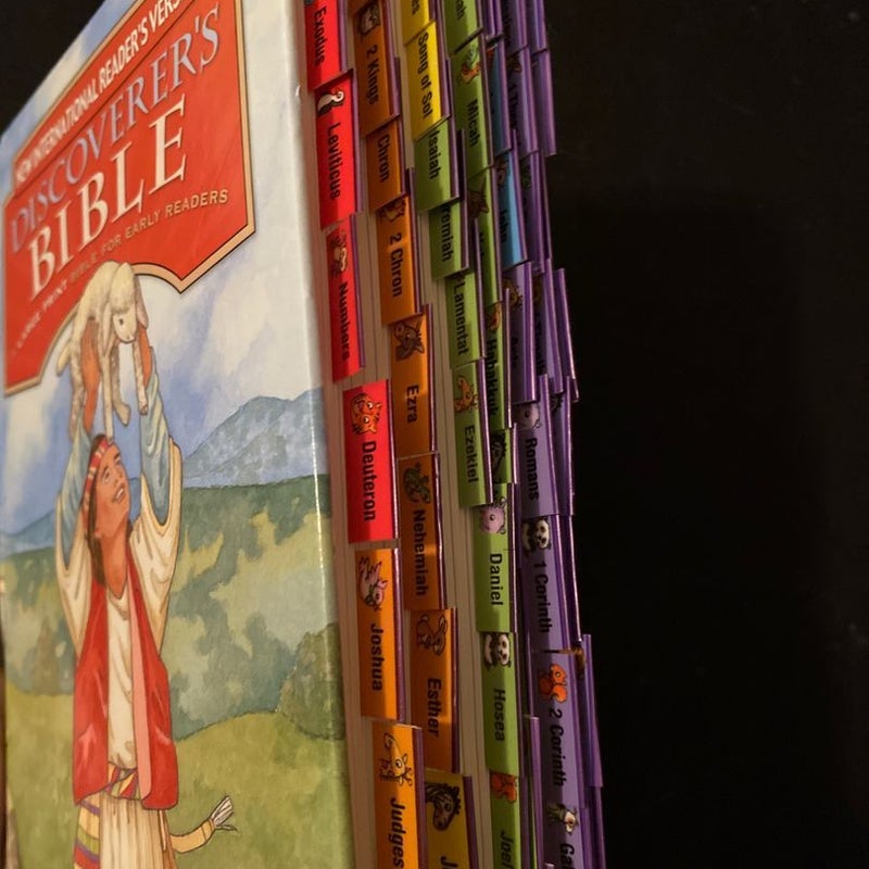 NIRV Discoverer's Bible for Early Readers with tabs