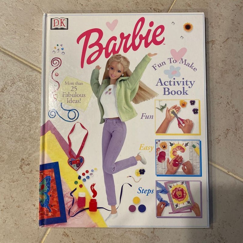 Barbie Fun to make activity book 