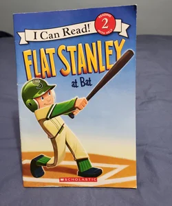 Flat Stanley at Bat