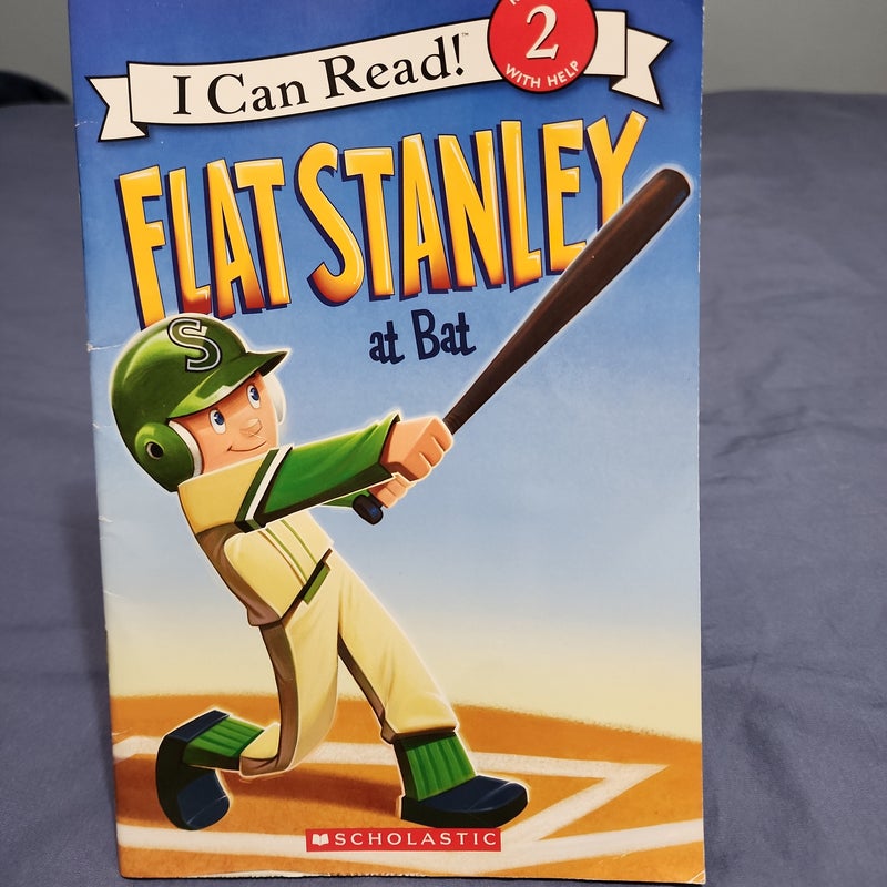 Flat Stanley at Bat