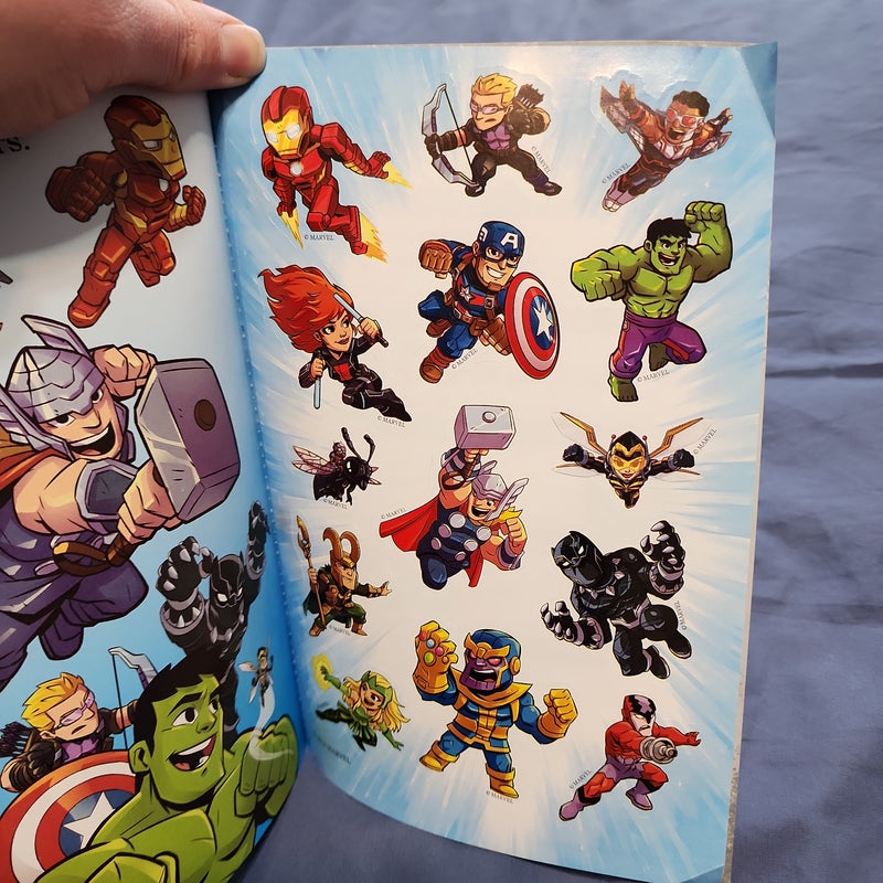 World of Reading Marvel Super Hero Adventures: These Are the Avengers (Level 1)