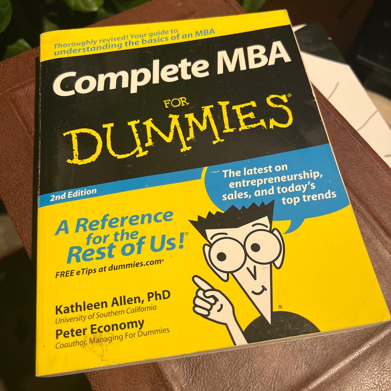 Complete MBA for Dummies