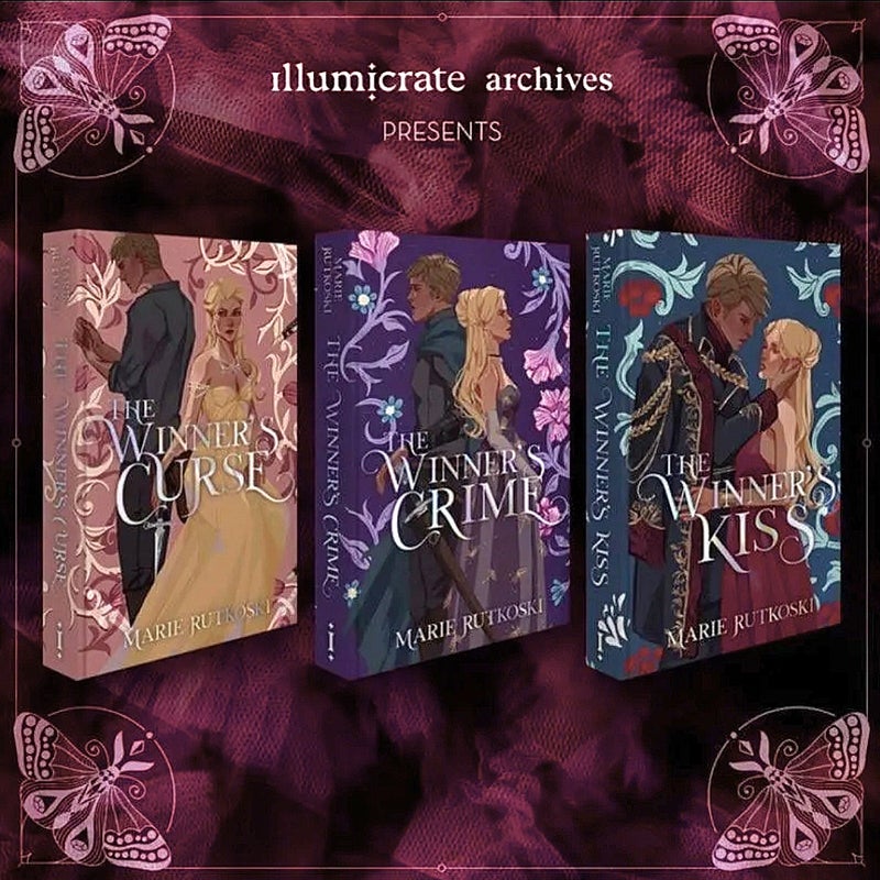 Illumicrate Exclusive First Edition Signed Winners Curse Trilogy