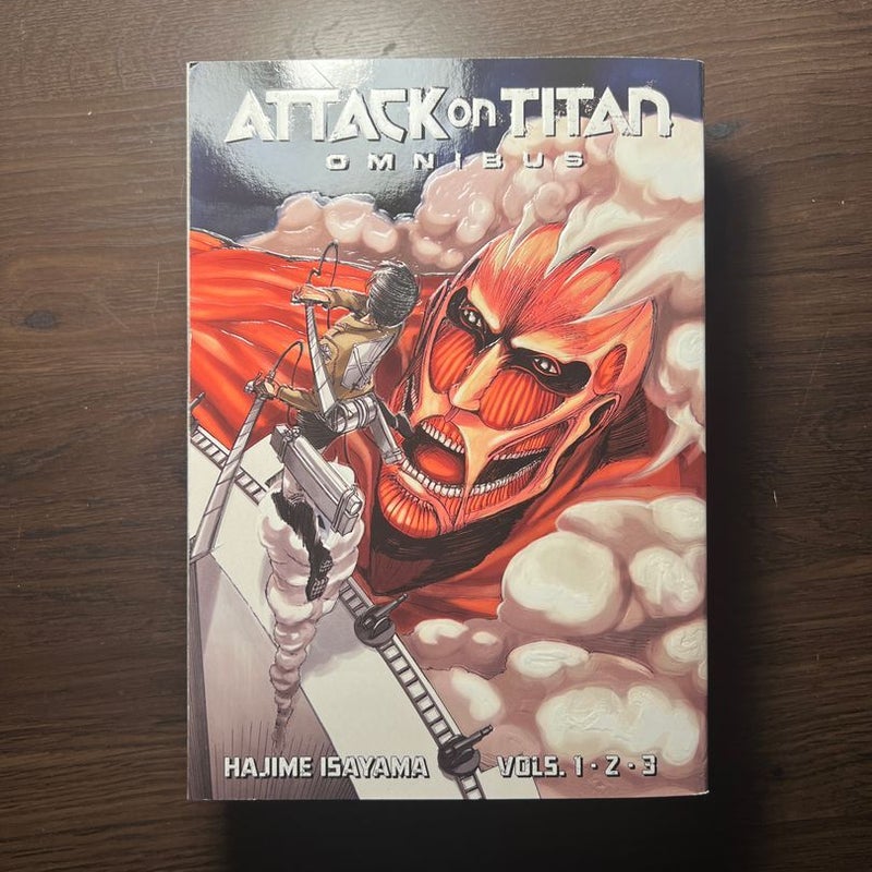 Attack On Titan Volumes 1 - 3 Omnibus Manga