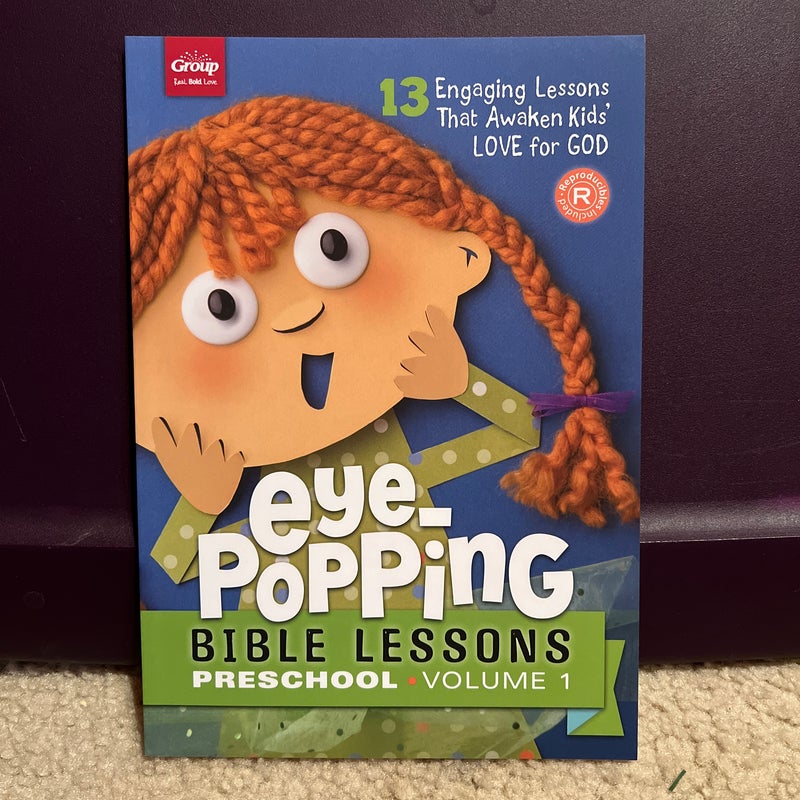 Eye-Popping Bible Lessons for Preschool