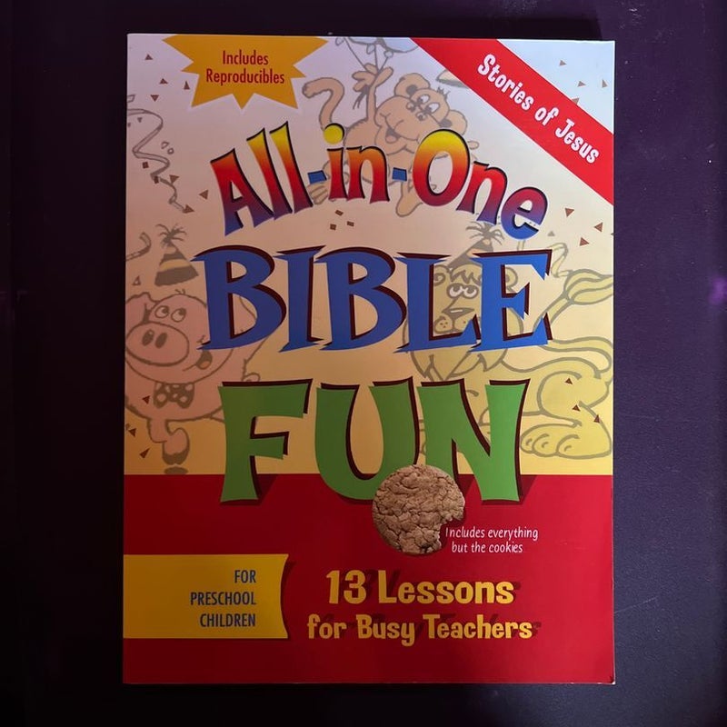 All-In-One Bible Fun for Preschool Children: Stories of Jesus