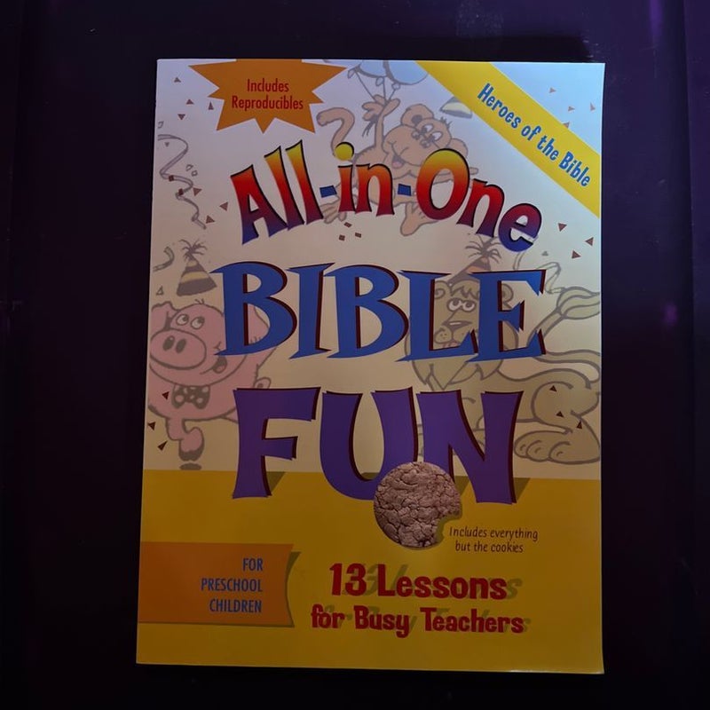 All-In-One Bible Fun for Preschool Children: Heroes of the Bible