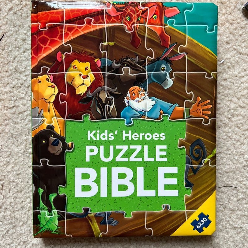Kid’s Hero’s Puzzle Bible