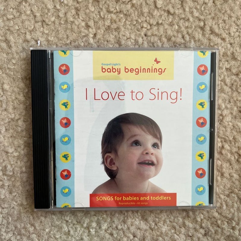 I Love to Sing (CD)