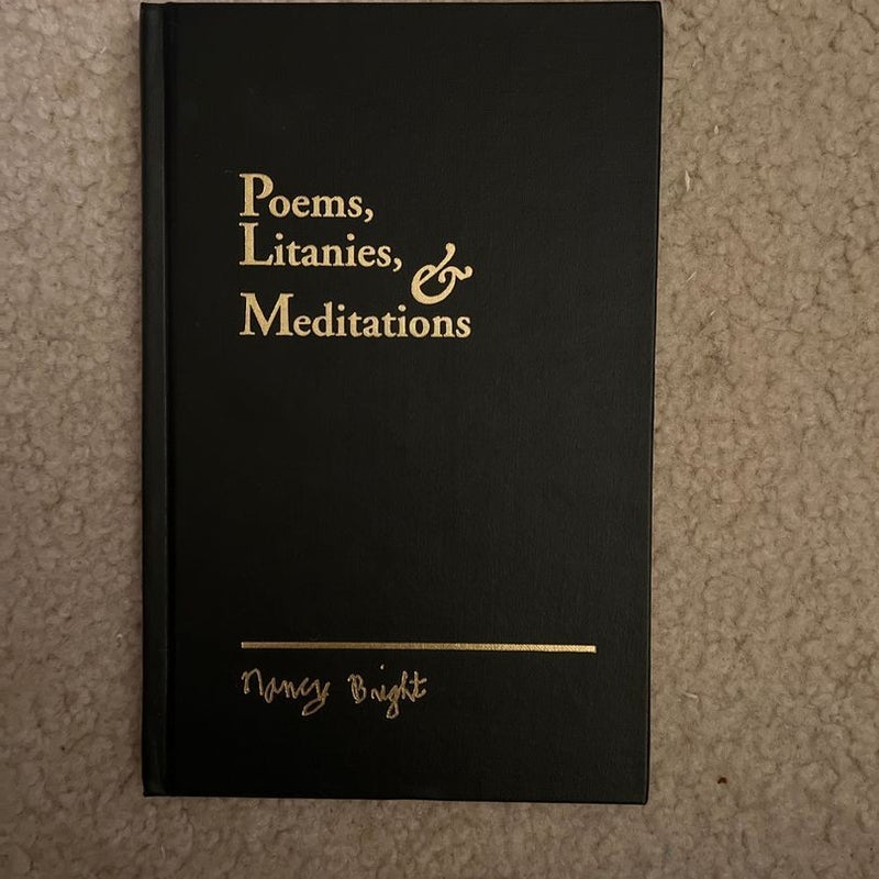 Poems, Litanies and Meditations