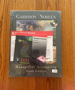 Managerial Accounting: 9th edition
