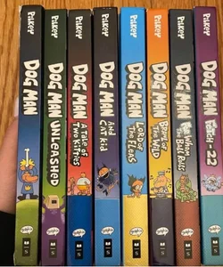 Dog man books 1-8