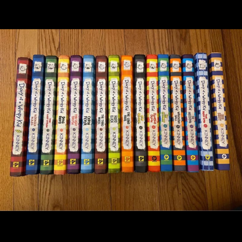 Diary of a wimpy kid books 1-16 