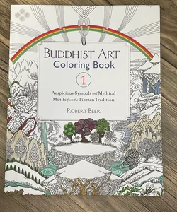 Buddhist Art Coloring Book 1