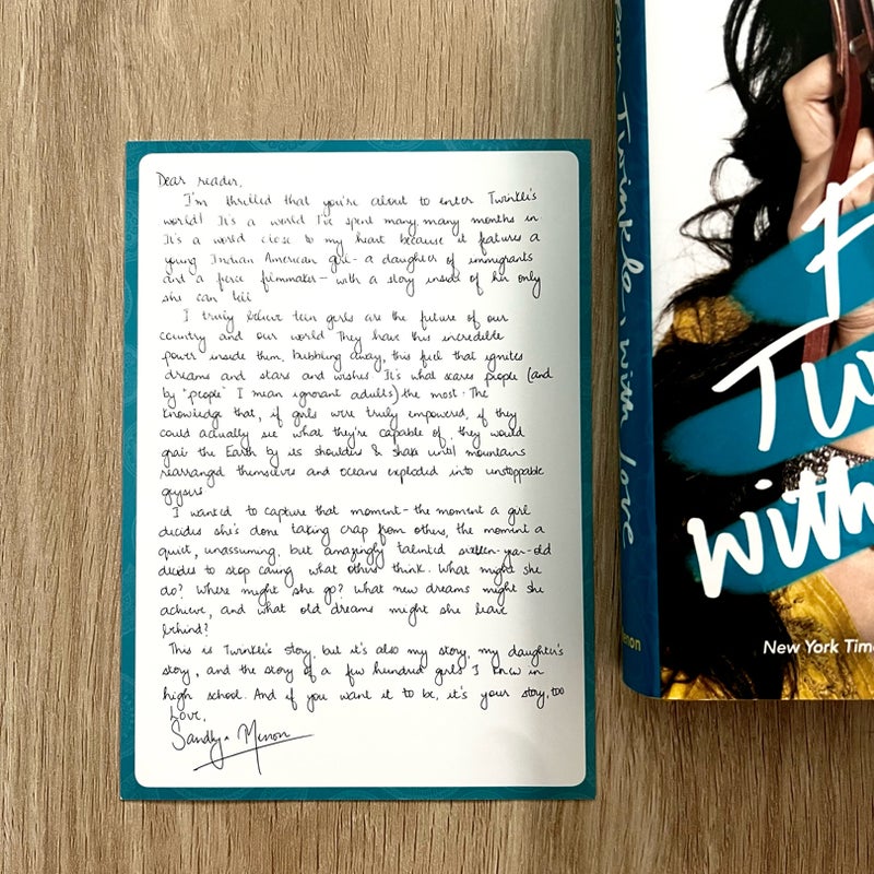 From Twinkle, with Love - SIGNED COPY