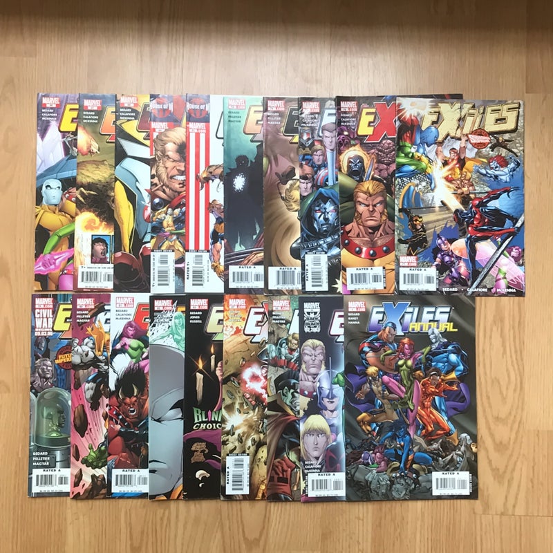 Marvel Exiles Comics