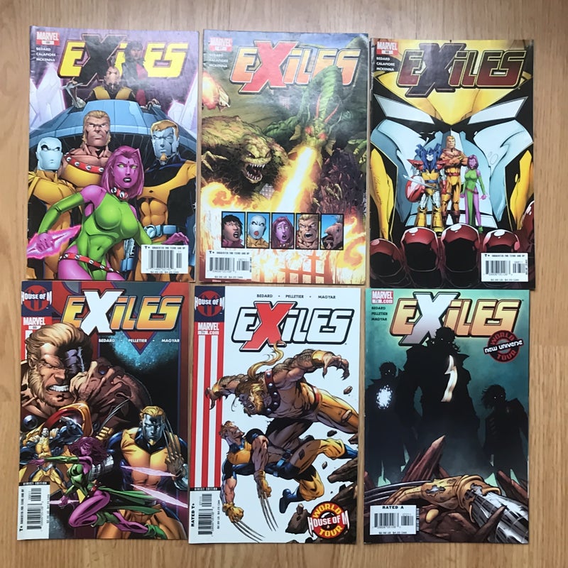 Marvel Exiles Comics