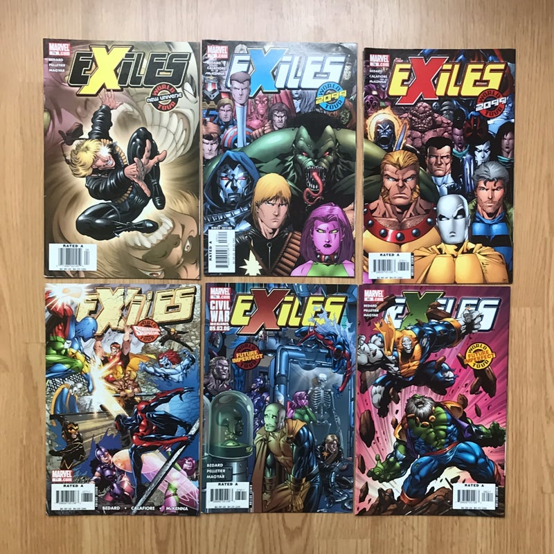 Marvel Exiles Comics