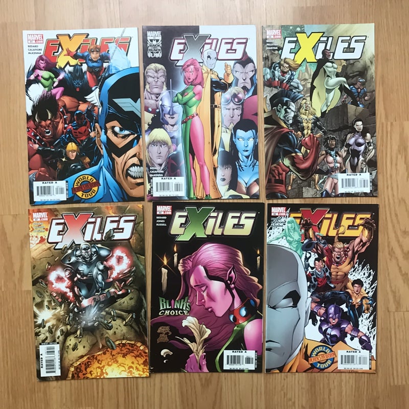 Marvel Exiles Comics