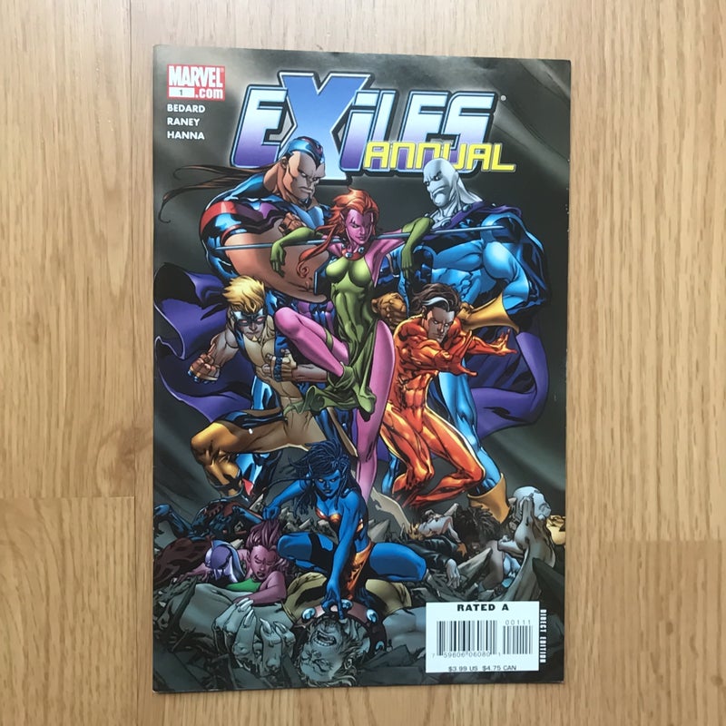 Marvel Exiles Comics