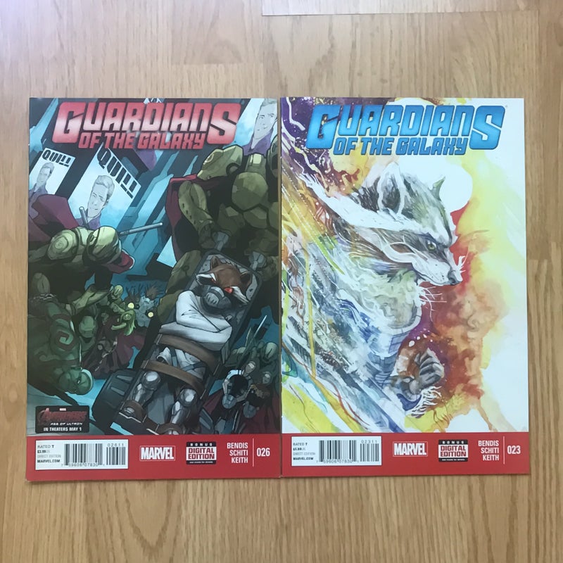 Guardians of the galaxy 23 & 26