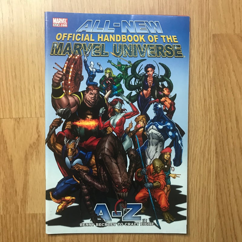 All-new official handbook of the marvel universe