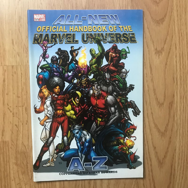 All-new official handbook of the marvel universe