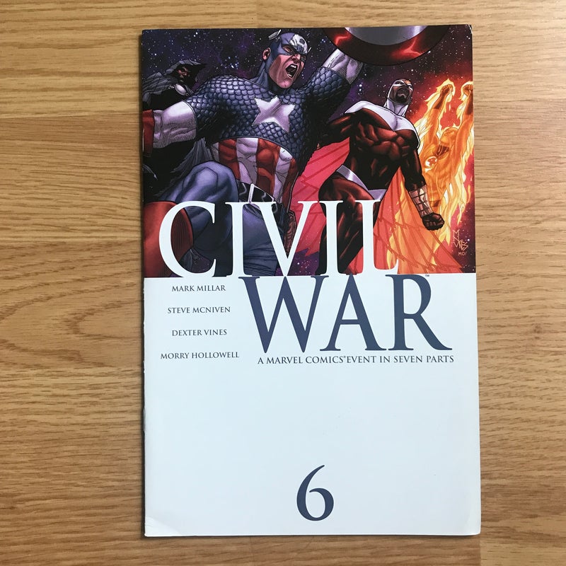 Civil War #4, 5 & 6
