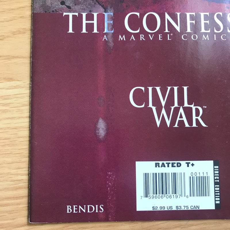 Civil War: The Confession #1